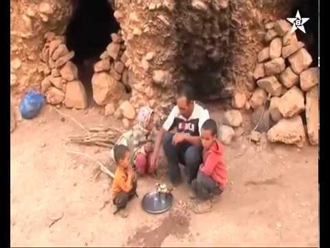 شاهد مغاربة يسكنون الكهوف في القرن الحادي والعشرين