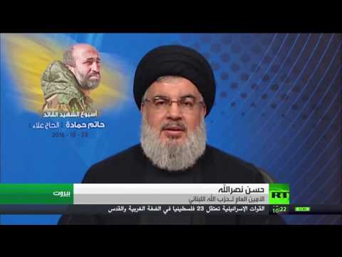 نصر الله يؤكد اختيار ميشال عون رئيسًا للبلاد