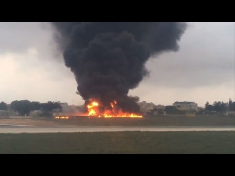 مقتل خمسة رجال جمارك فرنسيين إثر تحطُّم طائرة صغيرة في مالطا