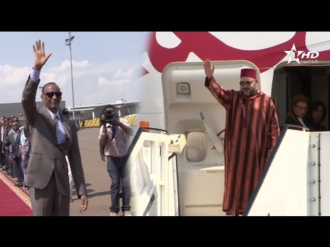 شاهد الطريقة الرائعة التي ودع بها الملك محمد السادس