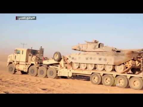 شاهد مليشيات شيعية موالية لإيران تقترب من حدود الأردن