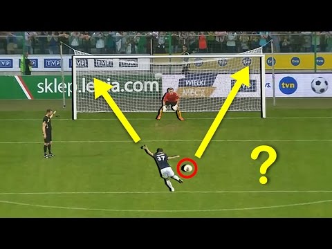 بالفيديو أبرز 10 أهداف بإستخدام سن القدم