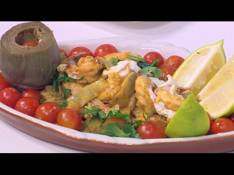 طريقة عمل جمبري بالخرشوف