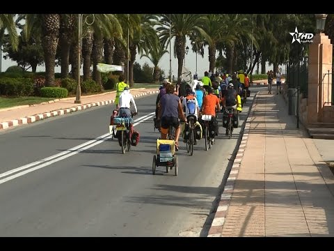 شاهد مغامرون إسبان يقطعون المسافات بين فالنسيا ومراكش بالدراجات الهوائية