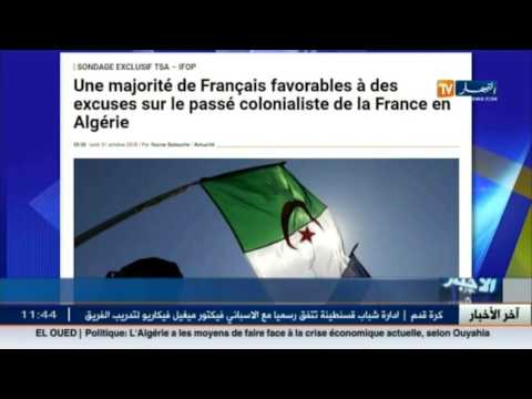 شاهد 52  من الفرنسيين يقبلون الإعتذار للجزائر عن جرائم الحرب