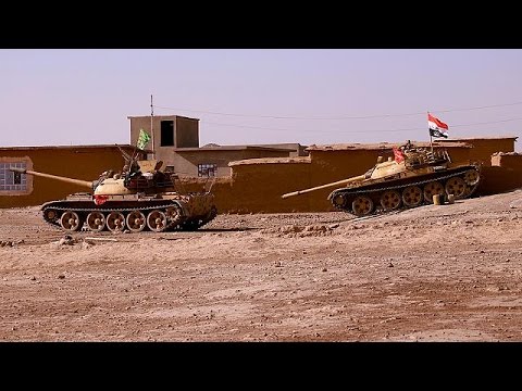 شاهد القوات العراقية تتأهب لاقتحام الموصل