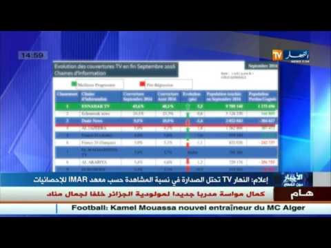 النهار tv تحتل الصدارة في نسبة المشاهدة