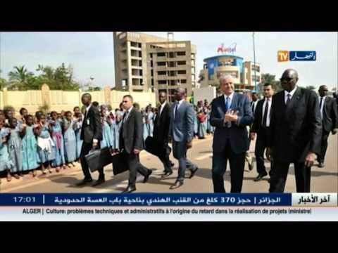 إطلاق اسم رئيس الجمهورية عبد العزيز بوتفليقة على نهج وسط العاصمة المالية