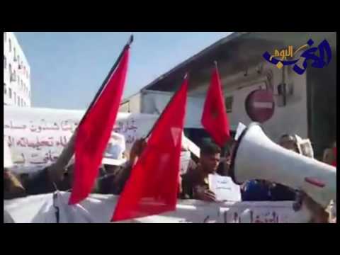 شاهد كيف احتجّ بائعي البيض في الدارالبيضاء