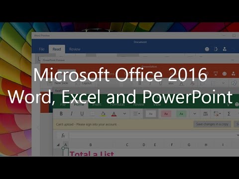 مايكروسوفت تطلق أوفيس 2016