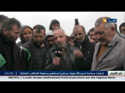 بالفيديو سكان بلدية بابار يحتجون لعدم توافر المرافق التنموية