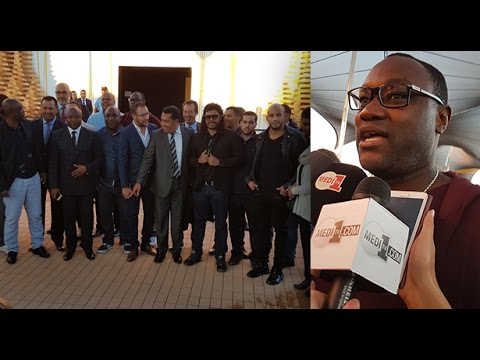نجوم الفن والرياضة المغربية والعالمية في زيارة لـكوب22