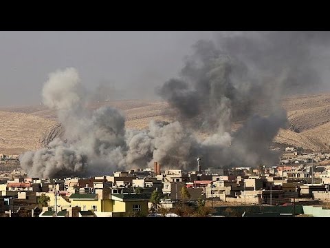 شاهد  القوات الكردية تعلن سيطرتها الكاملة على بلدة بعشيقة