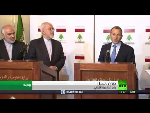 شاهد  وزير خارجية إيران يجري مباحثات في بيروت