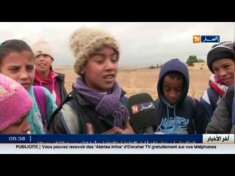 تلاميذ الريف يمشون على الأقدام للالتحاق بمقاعد الدراسة في توسنينة