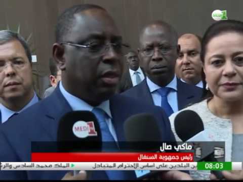 الملك محمد السادس والرئيس السنغالي يترأسان حفل تقديم أشغال مجموعة الدفع الاقتصادي