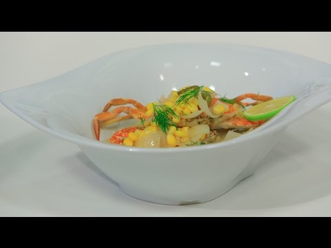 طريقة عمل شوربة كابوريا بالذرة