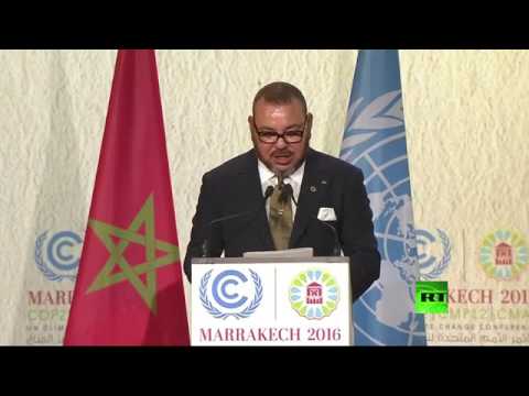 شاهد كلمة الملك محمد السادس في افتتاح قمة المناخ