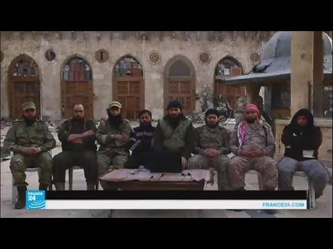 شاهد بيان لقادة الفصائل المعارضة المسلحة