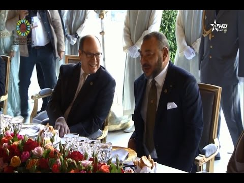 الملك محمد السادس يقيم مأدبة غذاء على شرف رؤساء الوفود المشاركة في كوب22