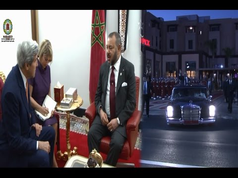 بالفيديو  الملك محمد السادس يجري مباحثات مع بعض رؤساء الدول الافريقية
