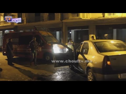 شاهد سيدة تقوم بأعمال غريبة ليلاً