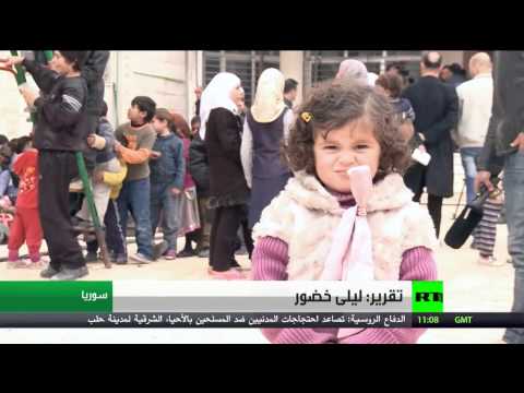 شاهد نقل أطفال سوريين إلى روسيا للعلاج