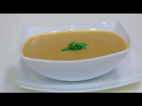 إعداد شوربة باذنجان