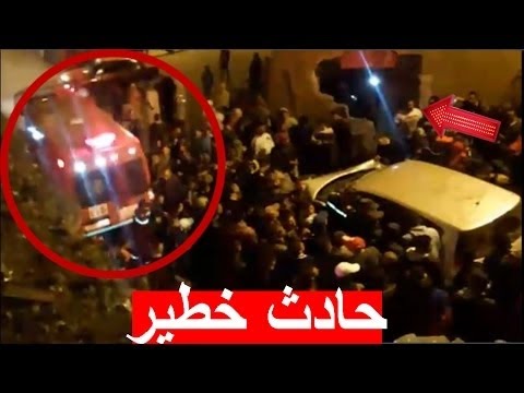 شاهد  السيارة التي هدمت نصف بناية في حي ليساسفة