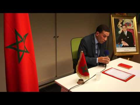 شاهد السفارة المغربية في لييج تحتفل بعيد الاستقلال