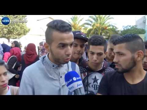 بالفيديو اضراب طلبة المدرسة العليا للأساتذة في الجزائر