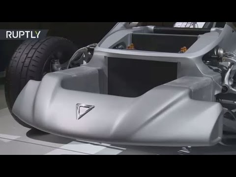 عرض أول سيارة خارقة مطبوعة في لوس أنجلوس