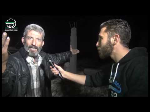شاهد القصف الجوي يدمر كامل مستشفيات حلب