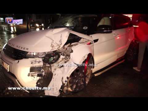 شاهد سيارات محطمة وكسر زجاج يملأ الأرض