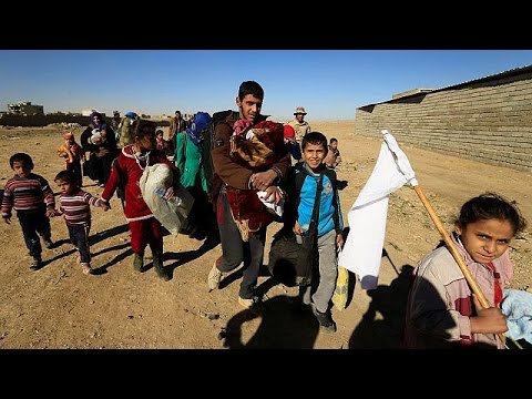 شاهد نزوح المزيد من العراقيين في الموصل
