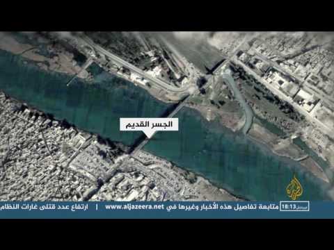 شاهد القصّف يدّمر جسور الموصل ولا مفر للمدنيين