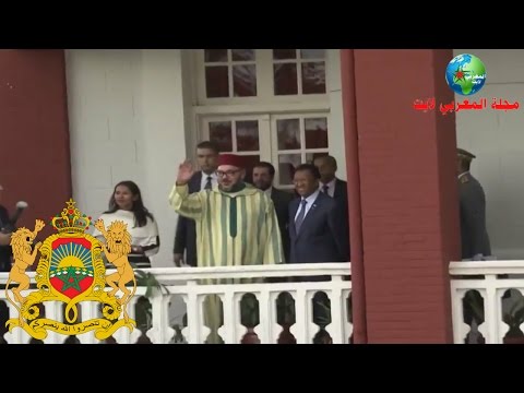 شاهد محمد السادس يؤدي ركعتين بالمسجد في مدغشقر