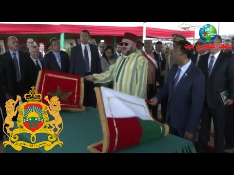 الملك محمد السادس يضع الحجر الأساس لتشييد مشاريع مهمة