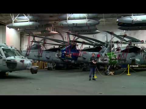 قناة العربية تزور حاملة الطائرات الأميركية أيزنهاور