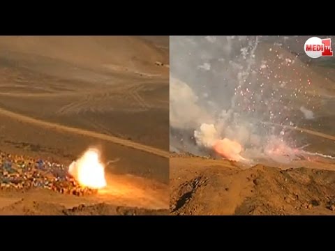 السلطات البيروفية تتخلص من 21 طنًا من الألعاب النارية