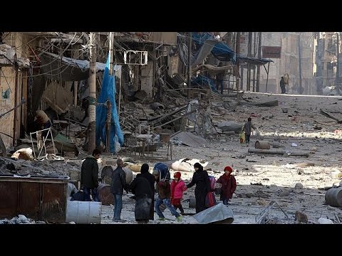 فرار الأف المدنيين من الأحياء الشرقية في حلب
