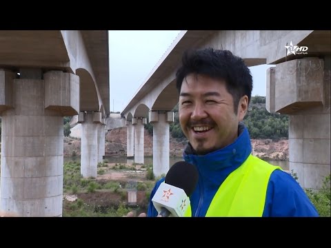 شاهد اعتماد تقنية نينجا تيك اليابانية لفحص قنطرة وادي أم الربيع