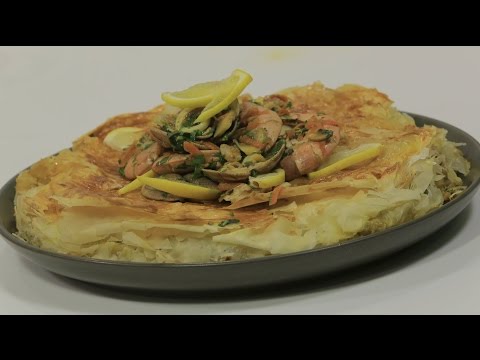 طريقة إعداد فطيرة سي فود بالجلاش