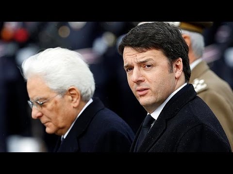 شاهد الرئيس الإيطالي يبدأ مشاوراته لإنهاء الأزمة السياسية في البلاد