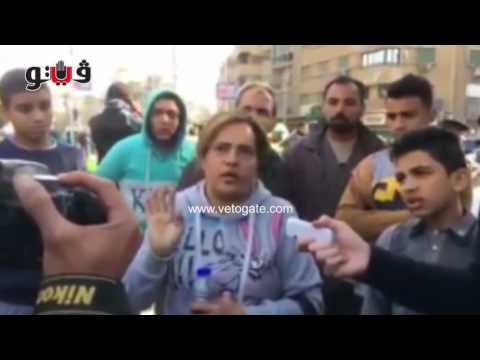 شاهد شاهدة عيان تؤكد أن أمن الكاتدرائية ترك البوابة