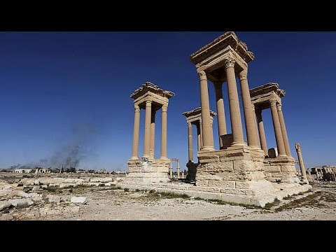شاهد  داعش تدخل مجددًا مدينة تدمر الأثرية