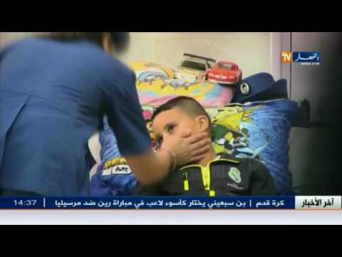 شاهد الطفل ياسين يستعيد عافيته ويغادر المستشفى