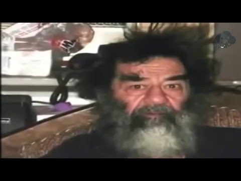 شاهد لحظة القبض على صدام حسين فى الفجر الأحمر