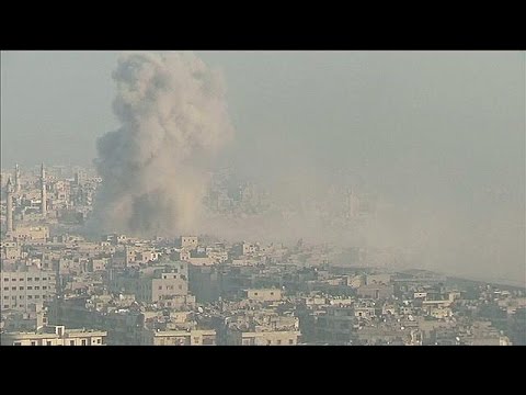 شاهد استئناف القتال في أحياء حلب الشرقية