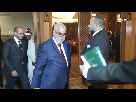 شاهد محمد السادس يترأس في القصر الملكي جلسة عمل